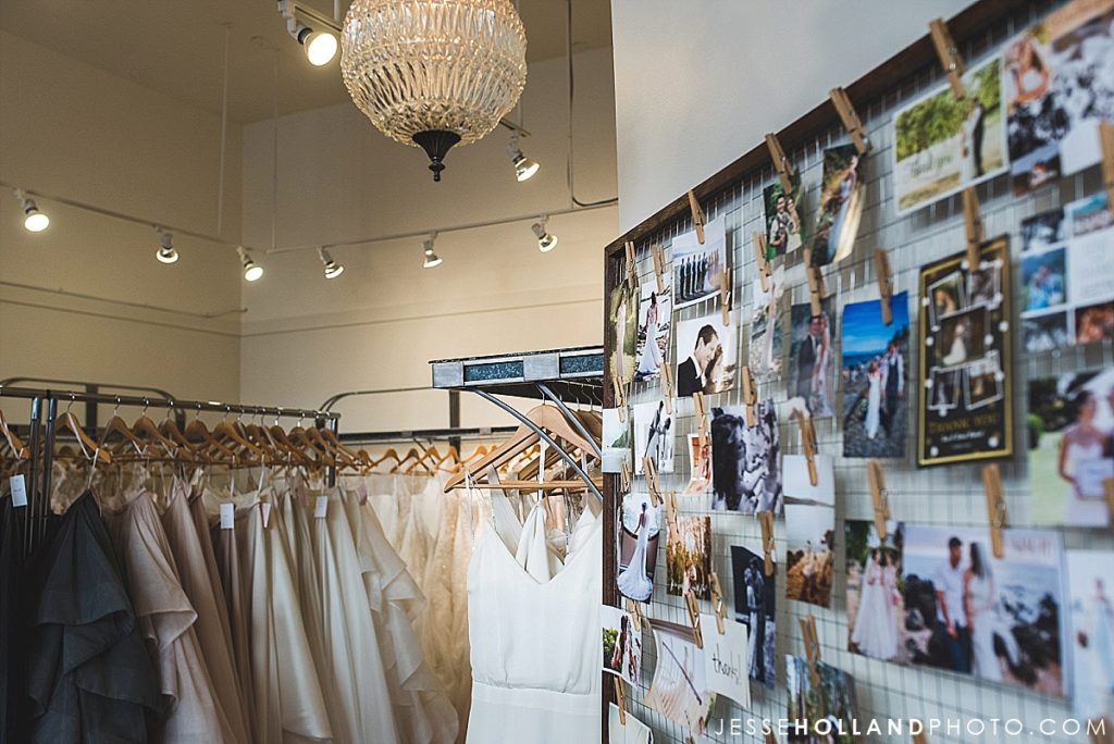 Blush Bridal Boutique Victoria BC Jesse Holland Photography